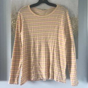 Lucky Brand Striped Cotton Shirt (NWT)
